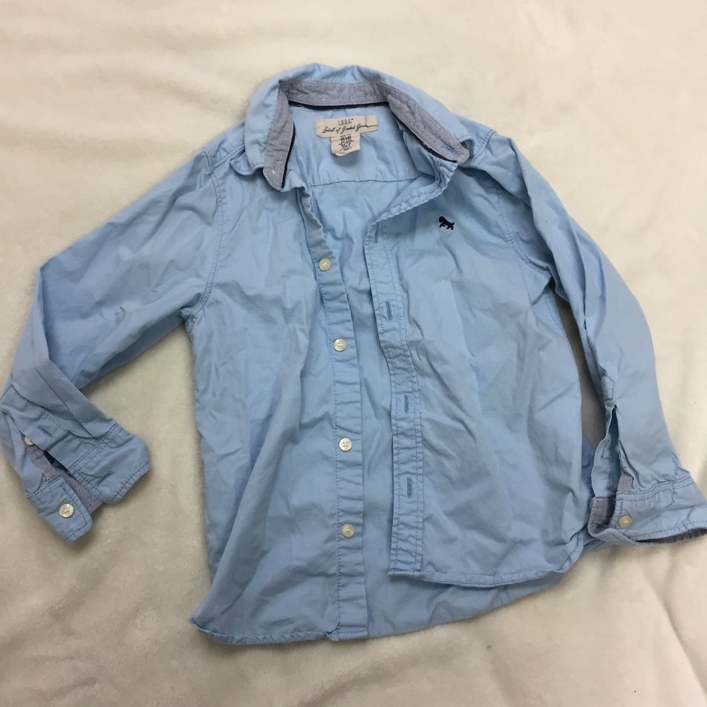 Boys button down shirt size 5-6